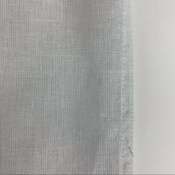 Joe's Jeans NWT Light Grey Linen Blend Short Sleeve Button Down Shirt, Small - Picture 12 of 16